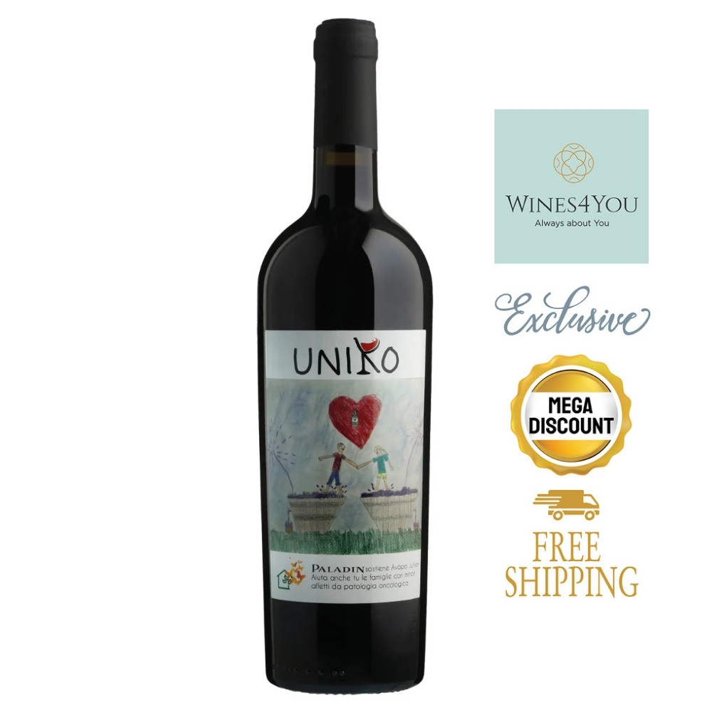 Uniko Rosso Italy Red Wine 2022